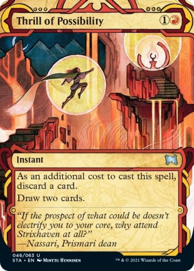 Thrill of Possibility [Strixhaven: School of Mages Mystical Archive] Magic: The Gathering