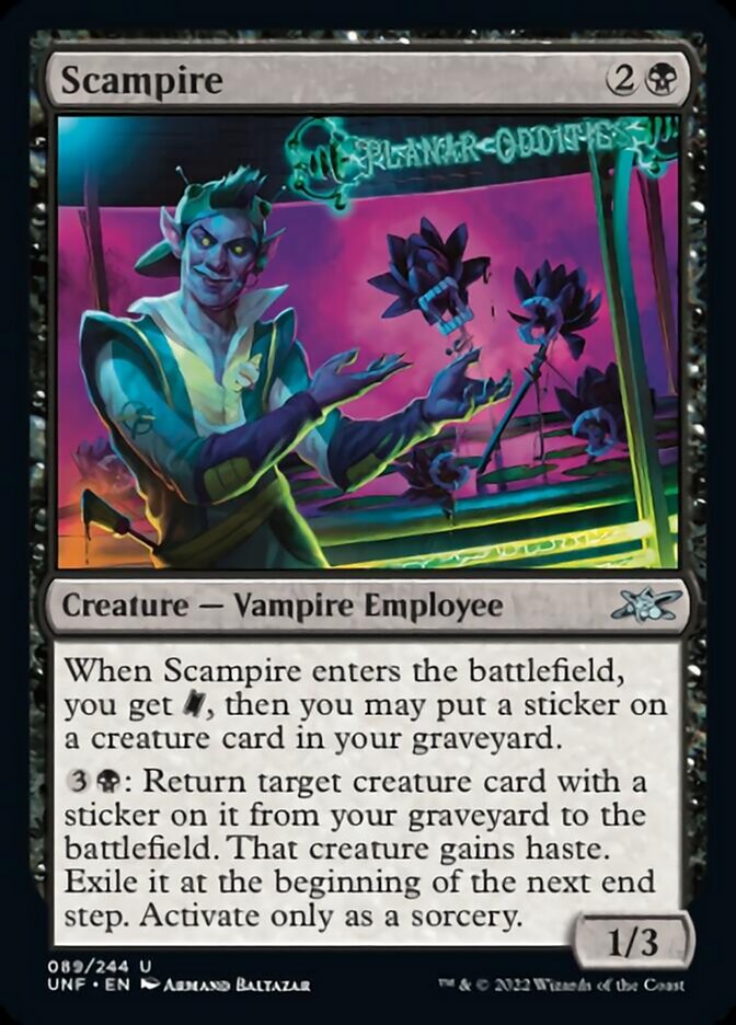 Scampire [Unfinity] Magic: The Gathering