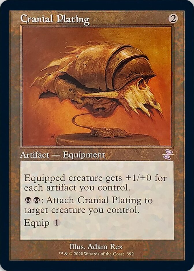 Cranial Plating (Timeshifted) [Time Spiral Remastered] Magic: The Gathering