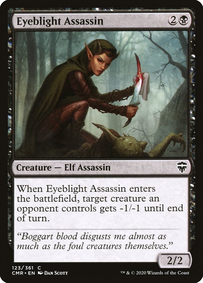 Eyeblight Assassin [Commander Legends] Magic: The Gathering