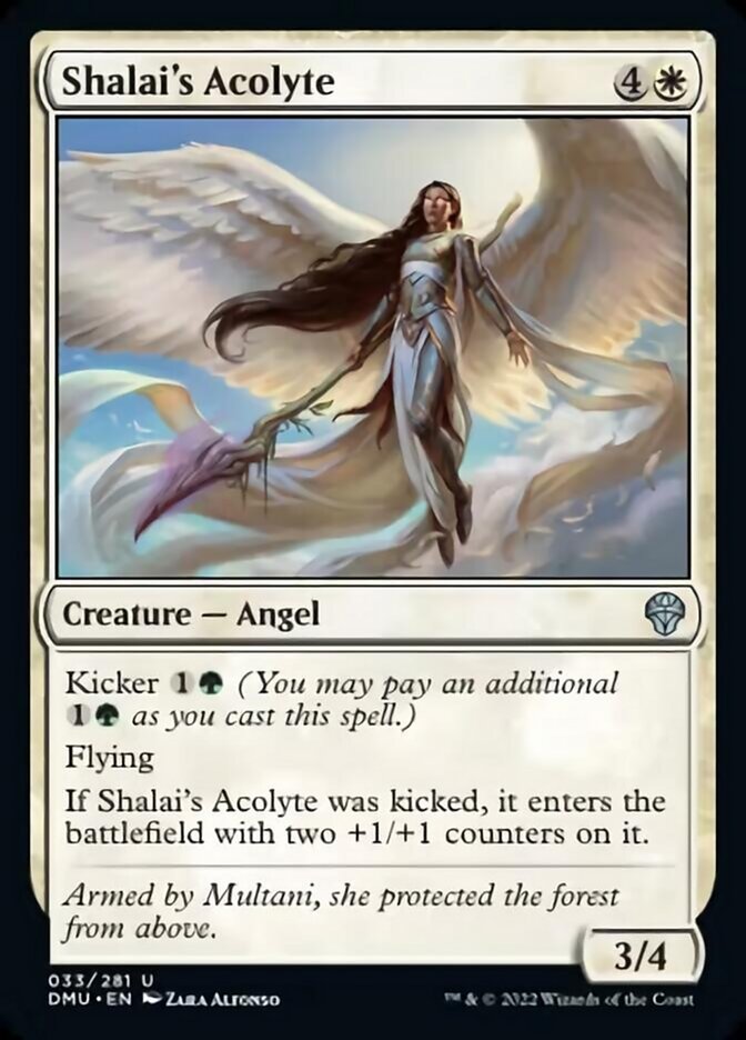 Shalai's Acolyte [Dominaria United] Magic: The Gathering