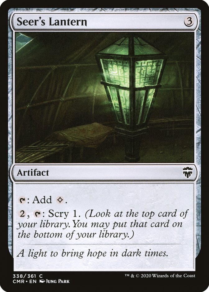 Seer's Lantern [Commander Legends] Magic: The Gathering