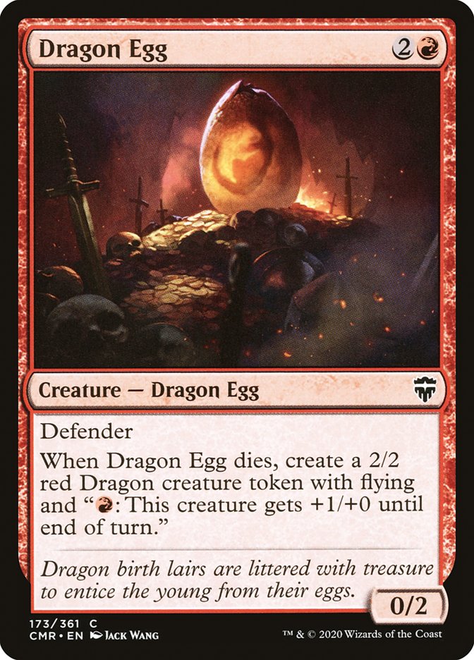 Dragon Egg [Commander Legends] Magic: The Gathering