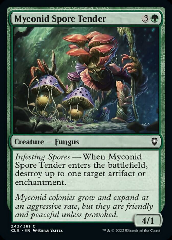 Myconid Spore Tender [Commander Legends: Battle for Baldur's Gate] Magic: The Gathering