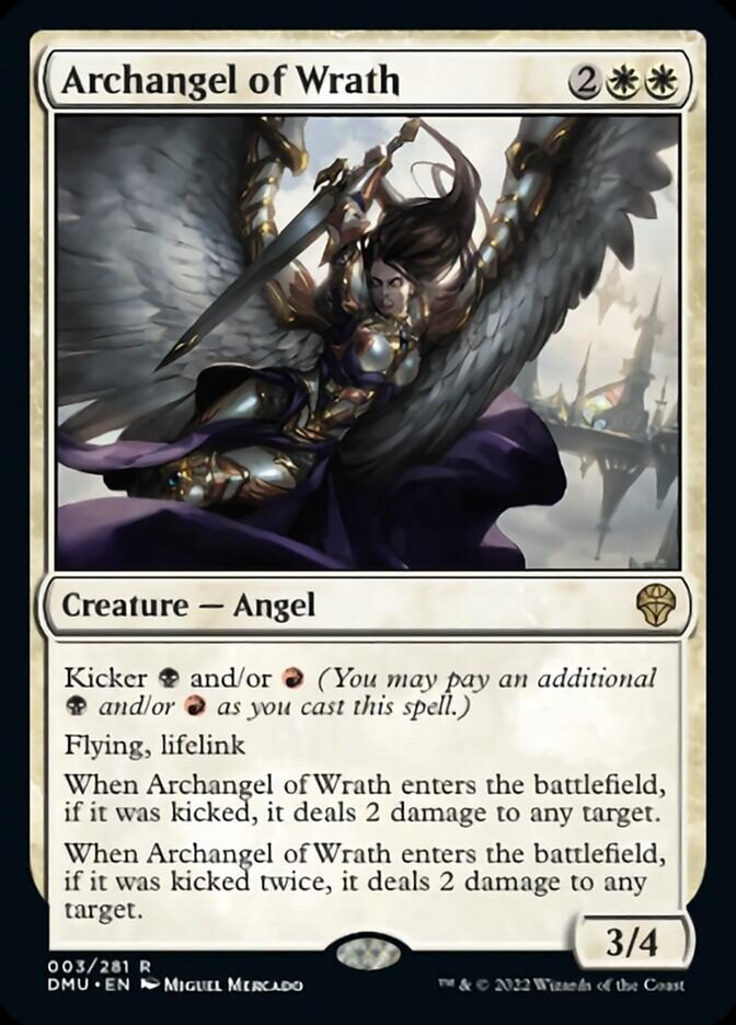 Archangel of Wrath [Dominaria United] Magic: The Gathering