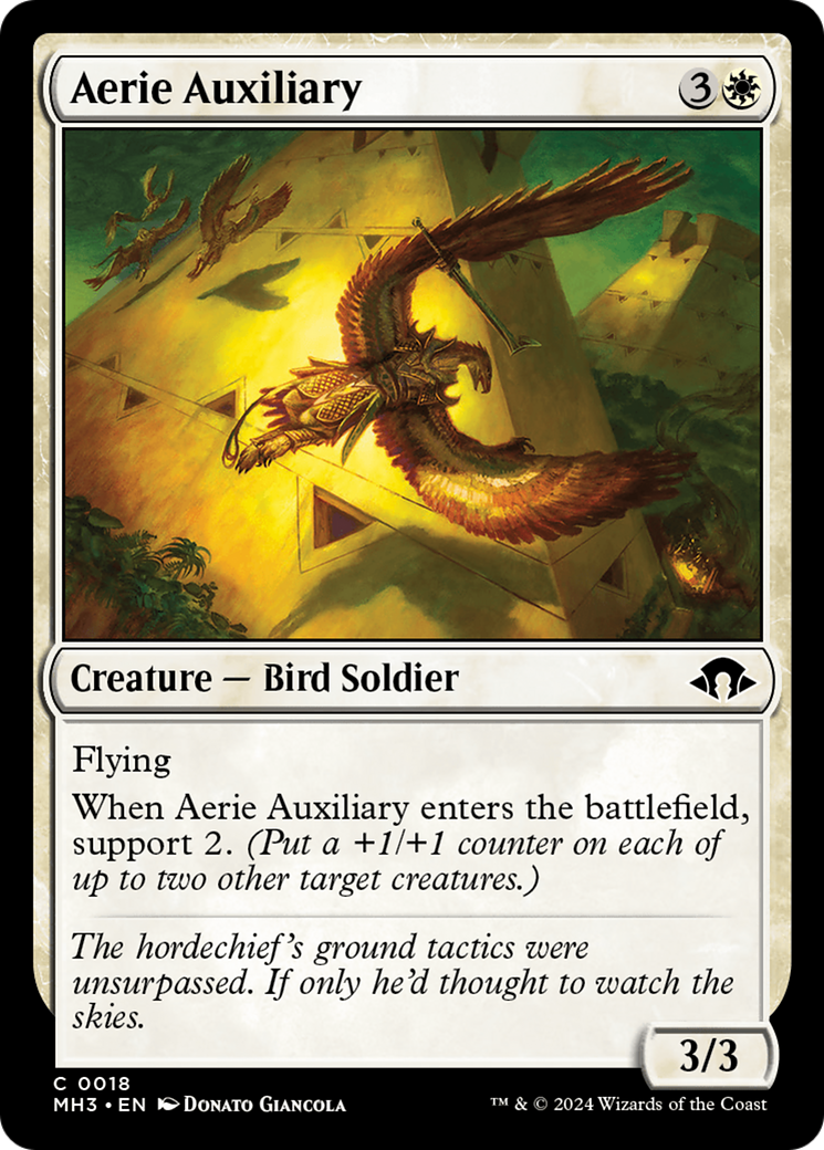 Aerie Auxiliary [Modern Horizons 3] Magic: The Gathering