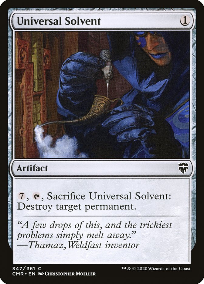 Universal Solvent [Commander Legends] Magic: The Gathering