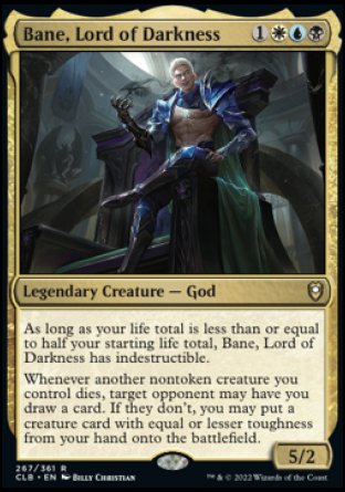 Bane, Lord of Darkness [Commander Legends: Battle for Baldur's Gate] Magic: The Gathering