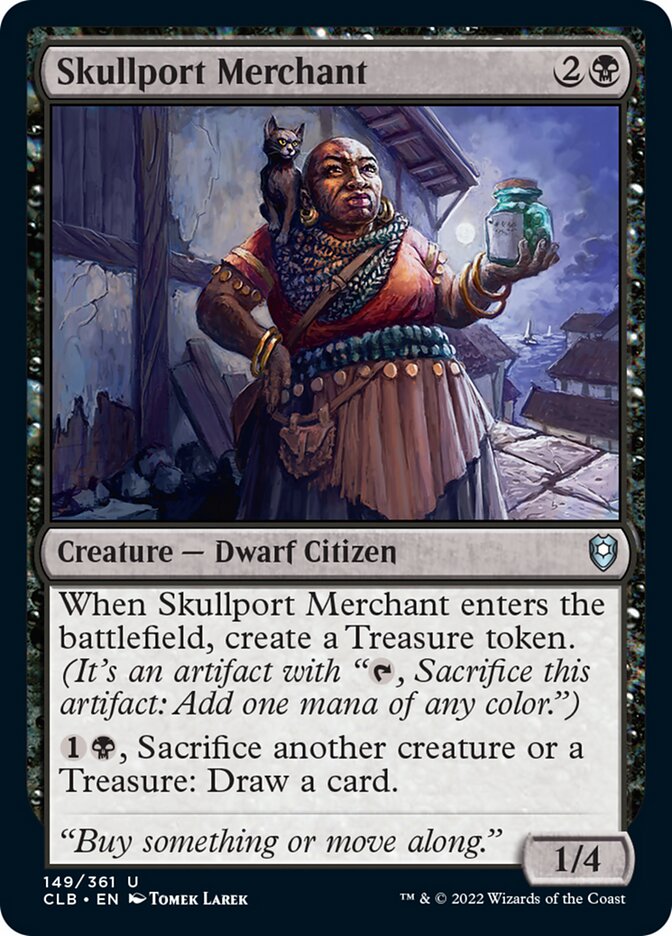 Skullport Merchant [Commander Legends: Battle for Baldur's Gate] Magic: The Gathering