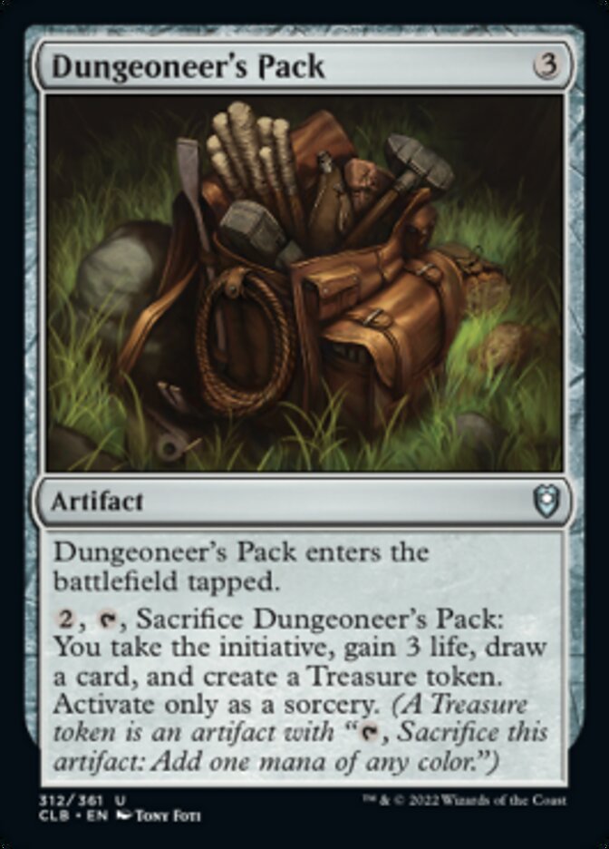 Dungeoneer's Pack [Commander Legends: Battle for Baldur's Gate] Magic: The Gathering