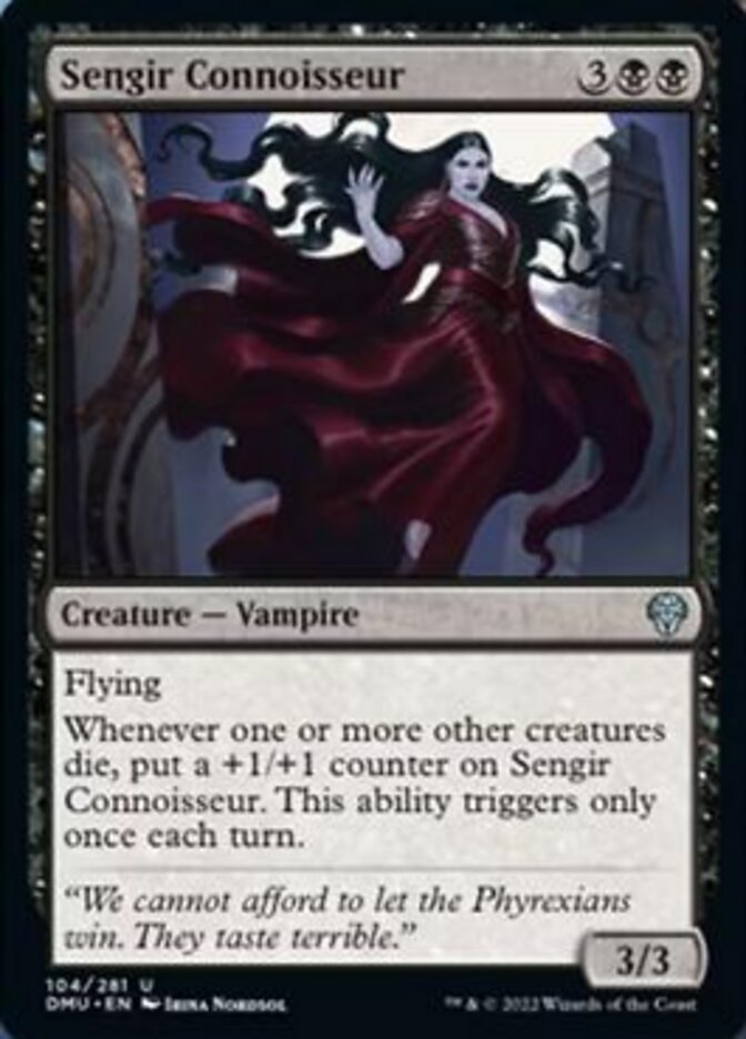 Sengir Connoisseur [Dominaria United] Magic: The Gathering