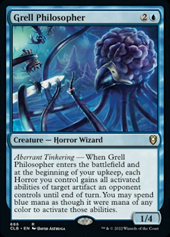 Grell Philosopher [Commander Legends: Battle for Baldur's Gate] Magic: The Gathering