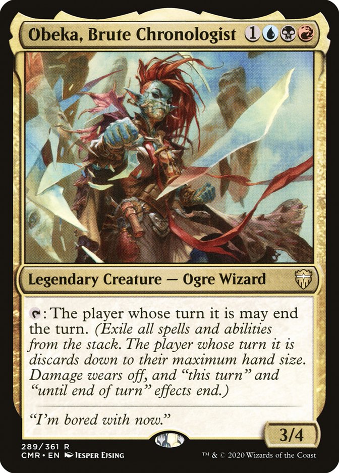 Obeka, Brute Chronologist [Commander Legends] Magic: The Gathering