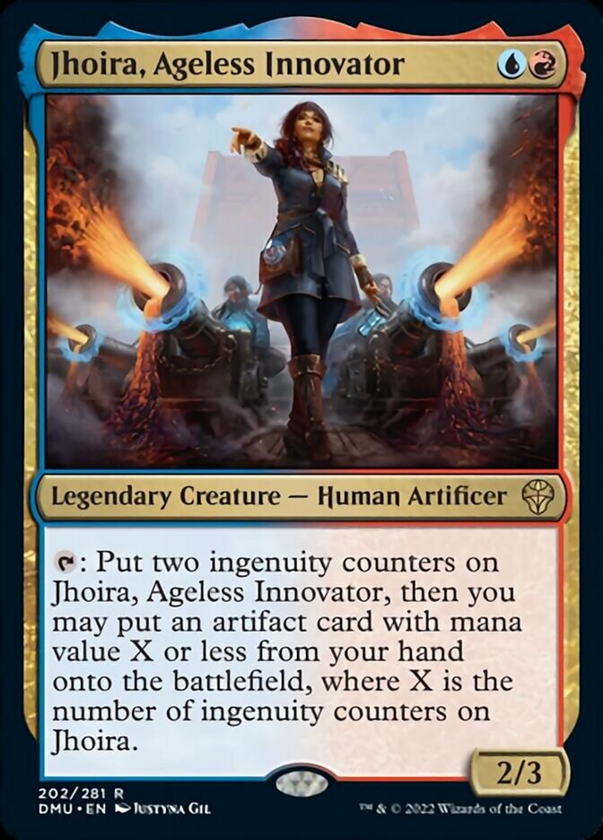 Jhoira, Ageless Innovator [Dominaria United] Magic: The Gathering