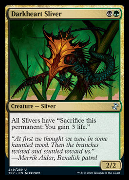 Darkheart Sliver [Time Spiral Remastered] Magic: The Gathering