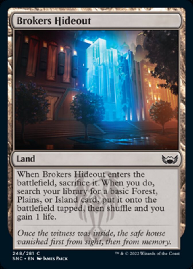 Brokers Hideout [Streets of New Capenna] Magic: The Gathering