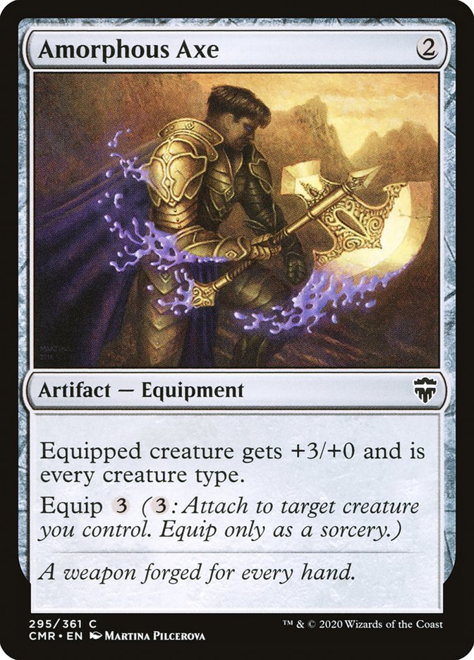 Amorphous Axe [Commander Legends] Magic: The Gathering