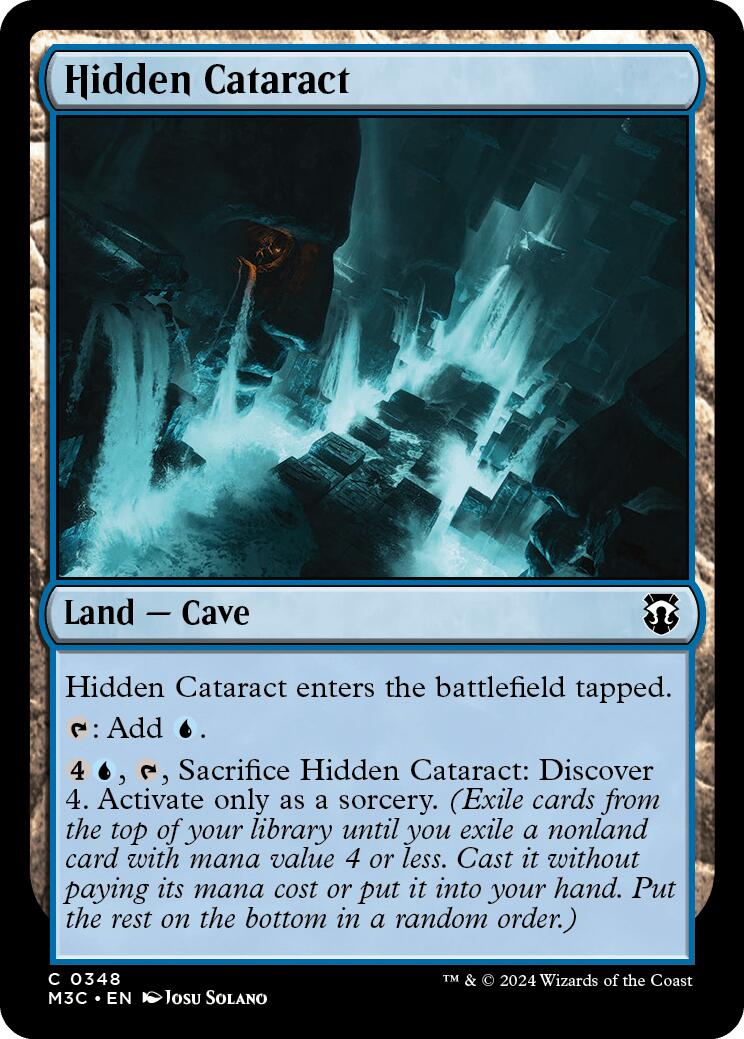 Hidden Cataract [Modern Horizons 3 Commander] Magic: The Gathering