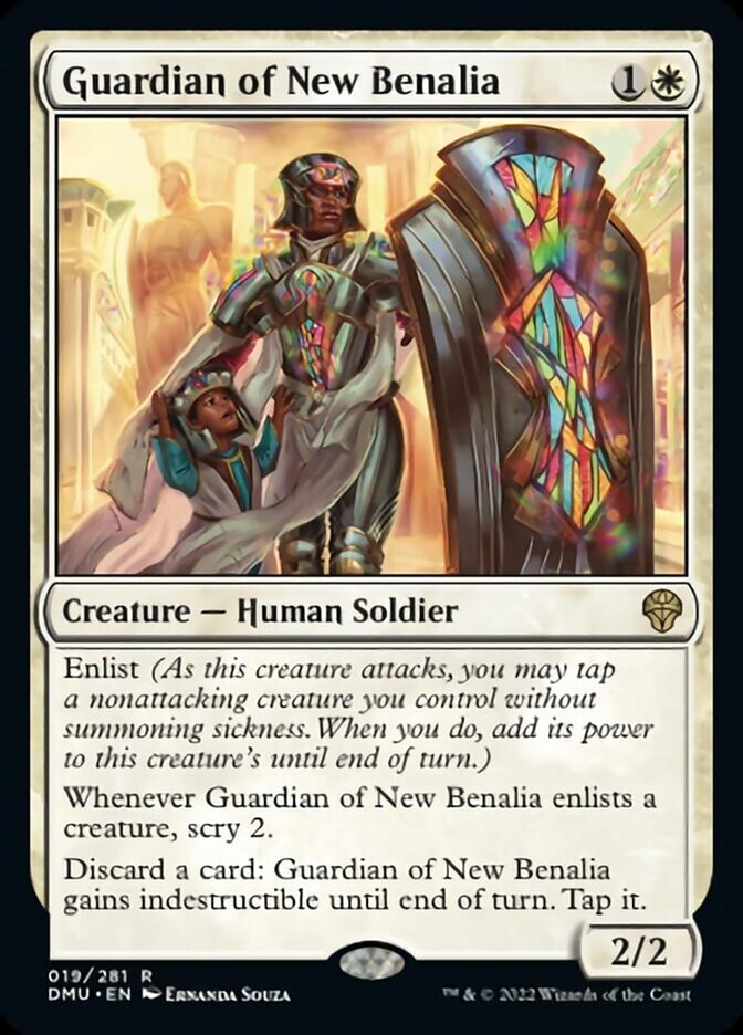 Guardian of New Benalia [Dominaria United] Magic: The Gathering