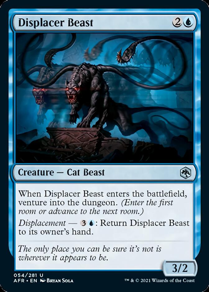 Displacer Beast [Dungeons & Dragons: Adventures in the Forgotten Realms] Magic: The Gathering