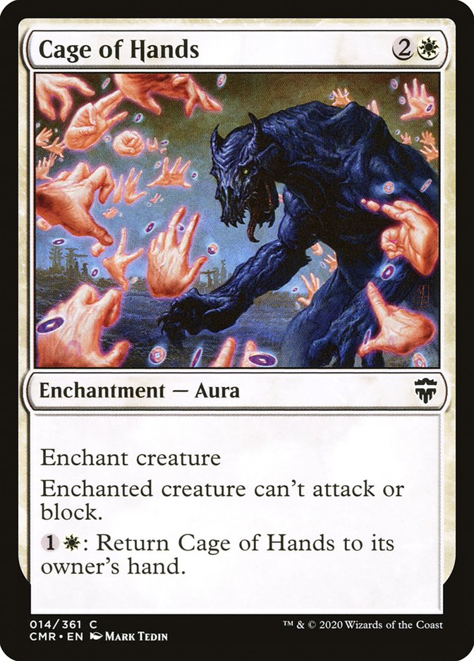 Cage of Hands [Commander Legends] Magic: The Gathering