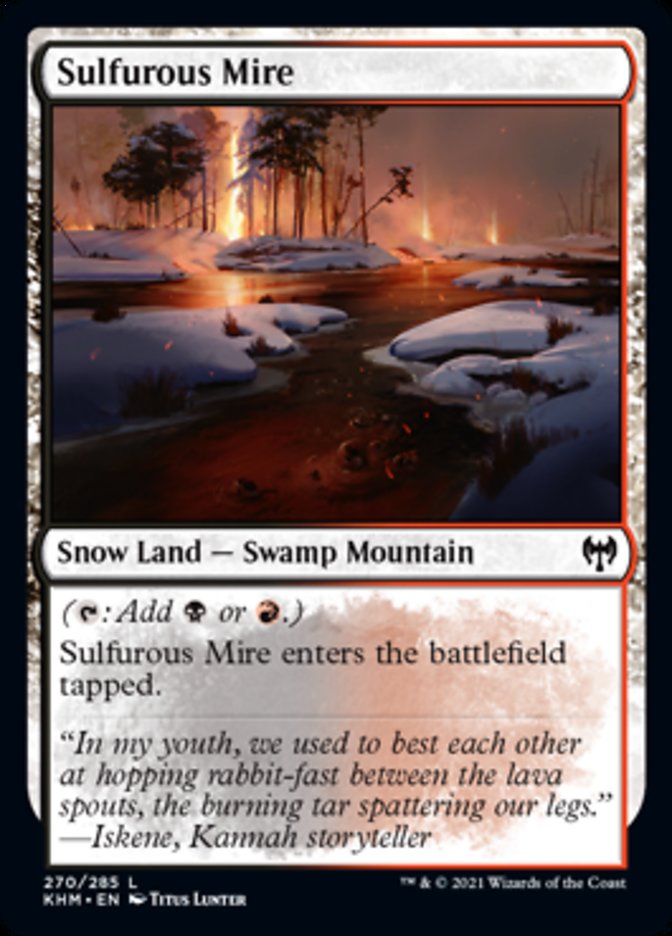 Sulfurous Mire [Kaldheim] Magic: The Gathering