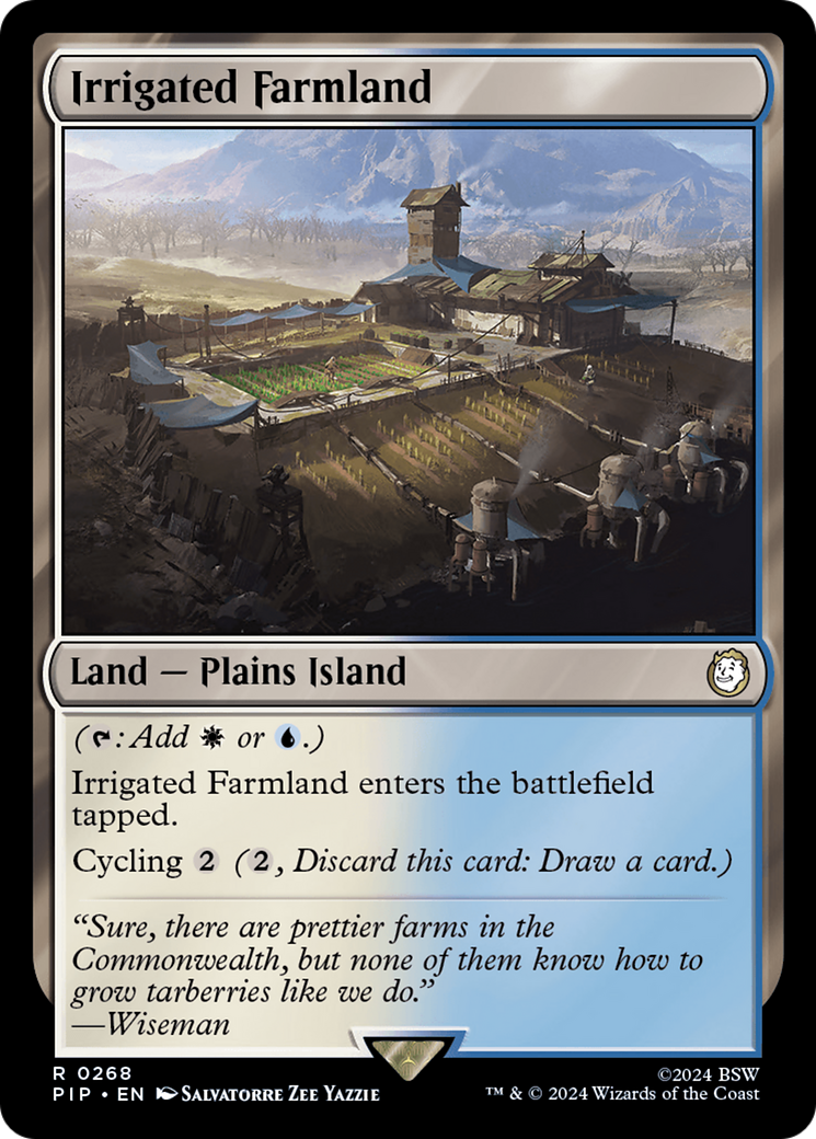 Irrigated Farmland [Fallout] Magic: The Gathering