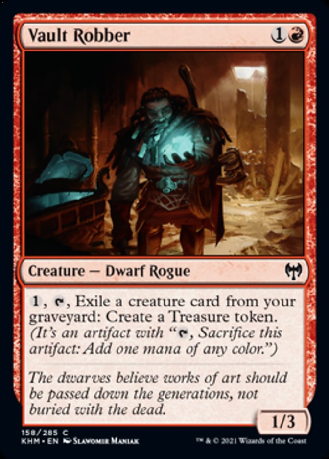 Vault Robber [Kaldheim] Magic: The Gathering