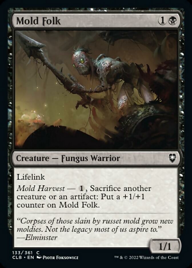 Mold Folk [Commander Legends: Battle for Baldur's Gate] Magic: The Gathering