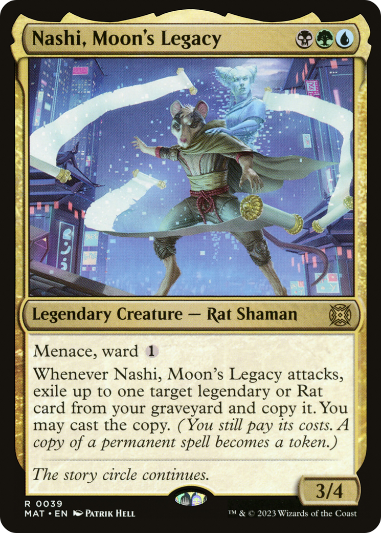 Nashi, Moon's Legacy [March of the Machine: The Aftermath] Magic: The Gathering