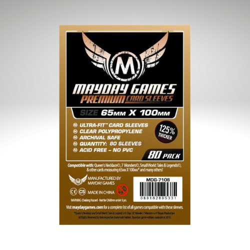 Mayday Games "7 Wonders" Premium Magnum Ultra-Fit (65x100mm) 80 pack