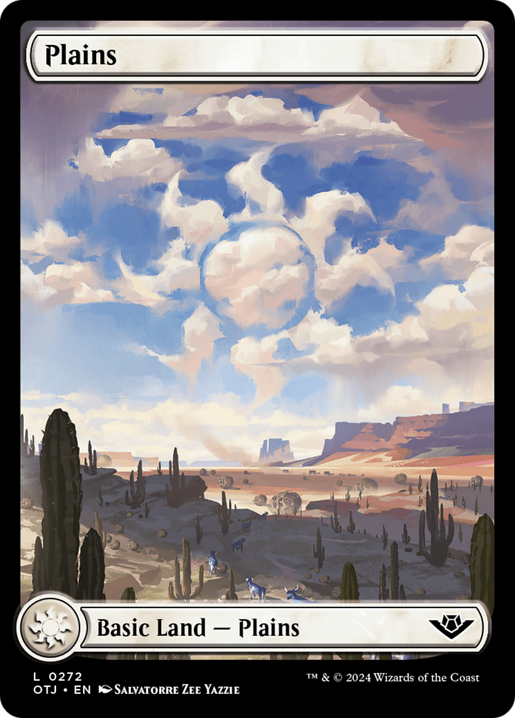 Plains (0272) [Outlaws of Thunder Junction] Magic: The Gathering