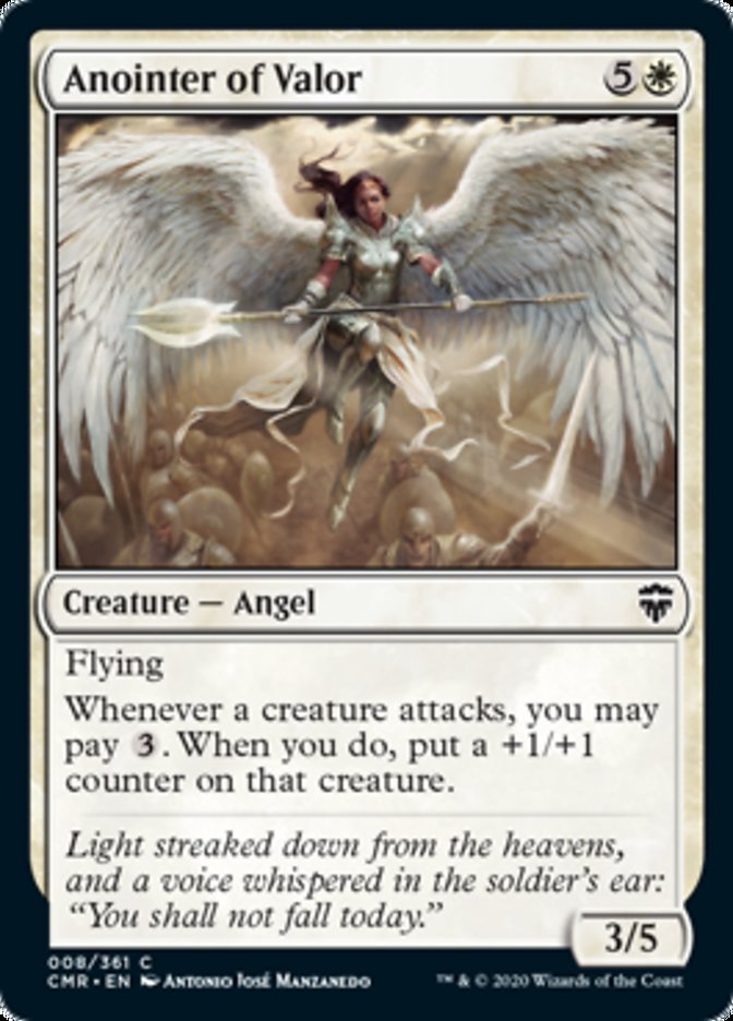 Anointer of Valor [Commander Legends] Magic: The Gathering