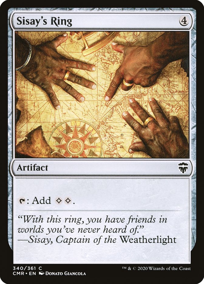 Sisay's Ring [Commander Legends] Magic: The Gathering