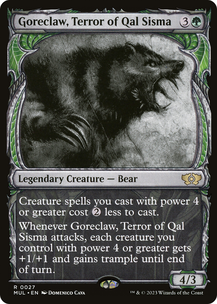 Goreclaw, Terror of Qal Sisma [Multiverse Legends] Magic: The Gathering