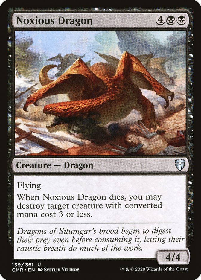 Noxious Dragon [Commander Legends] Magic: The Gathering