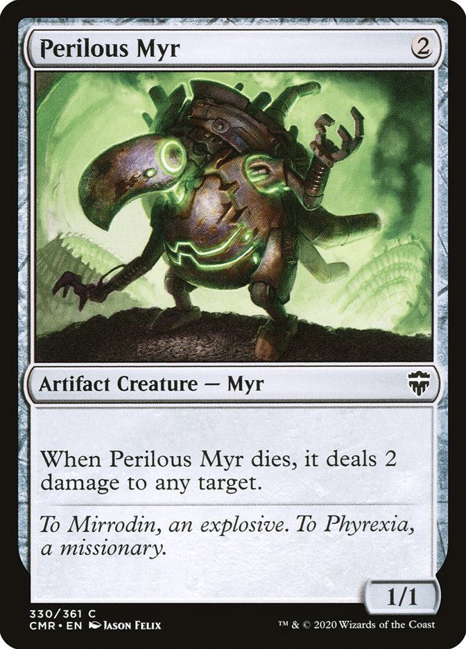 Perilous Myr [Commander Legends] Magic: The Gathering