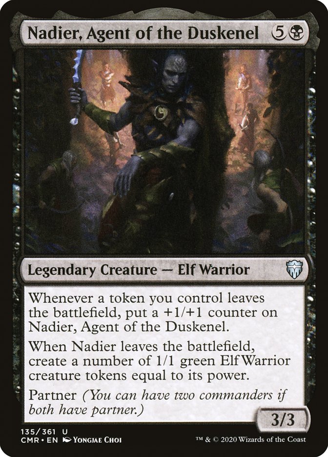 Nadier, Agent of the Duskenel [Commander Legends] Magic: The Gathering