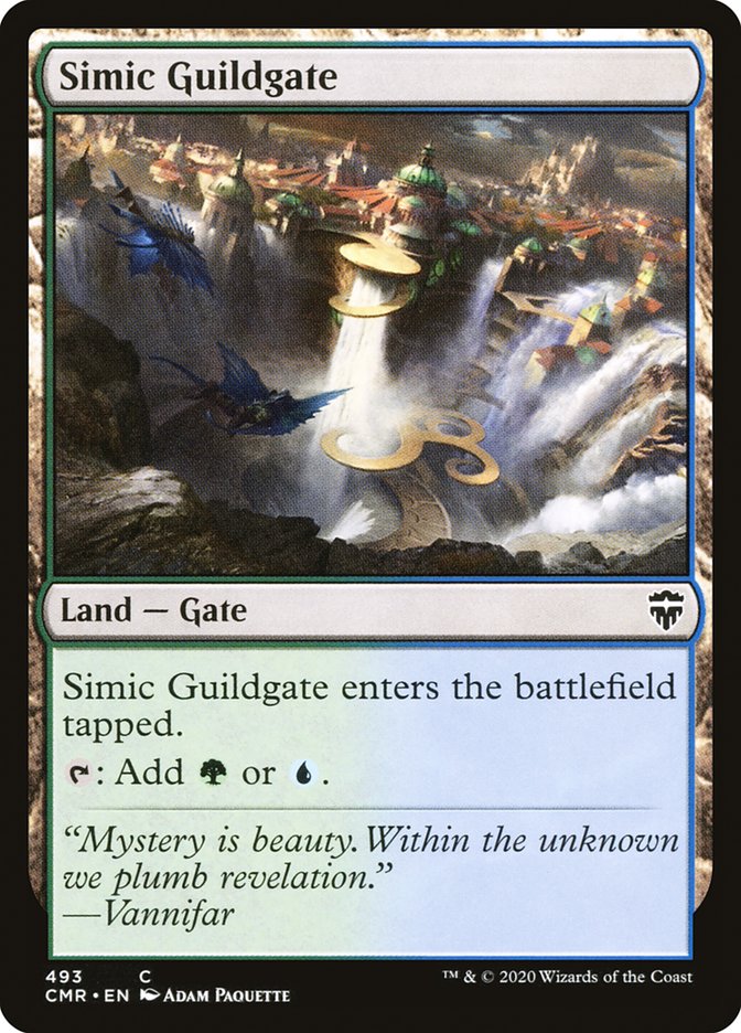 Simic Guildgate [Commander Legends] Magic: The Gathering