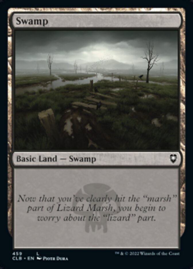 Swamp (459) [Commander Legends: Battle for Baldur's Gate] Magic: The Gathering