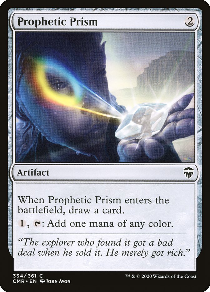 Prophetic Prism [Commander Legends] Magic: The Gathering