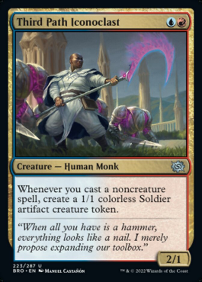 Third Path Iconoclast [The Brothers' War] Magic: The Gathering