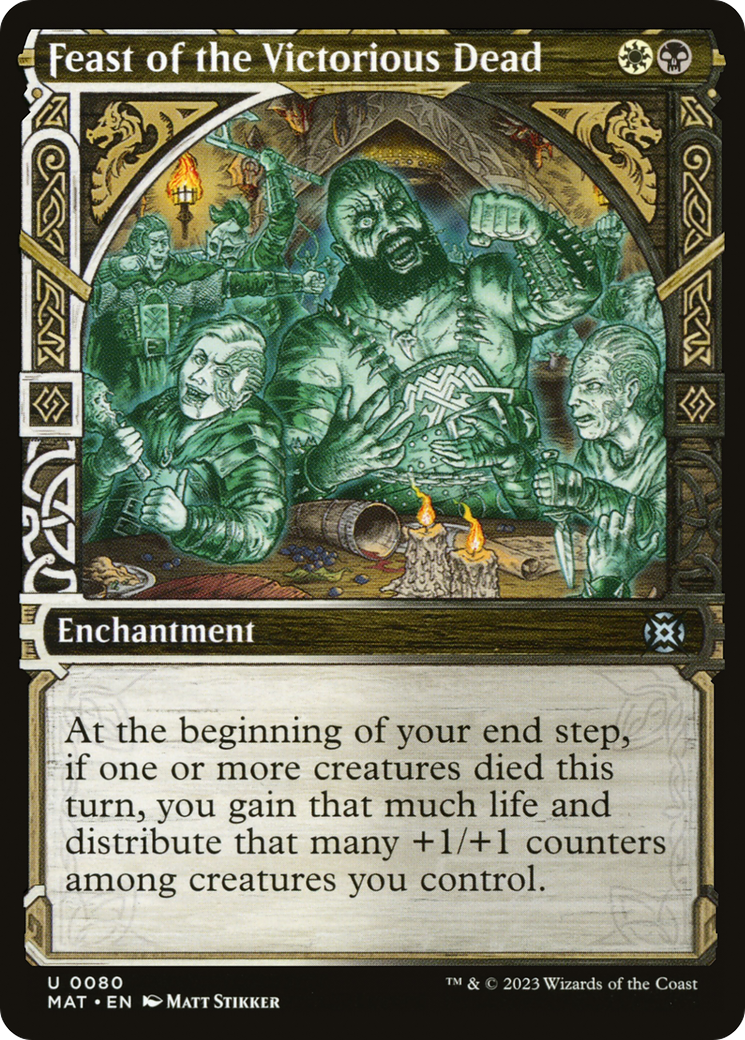 Feast of the Victorious Dead (Showcase) [March of the Machine: The Aftermath] Magic: The Gathering