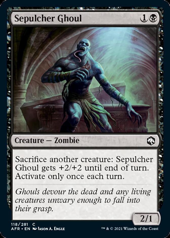 Sepulcher Ghoul [Dungeons & Dragons: Adventures in the Forgotten Realms] Magic: The Gathering