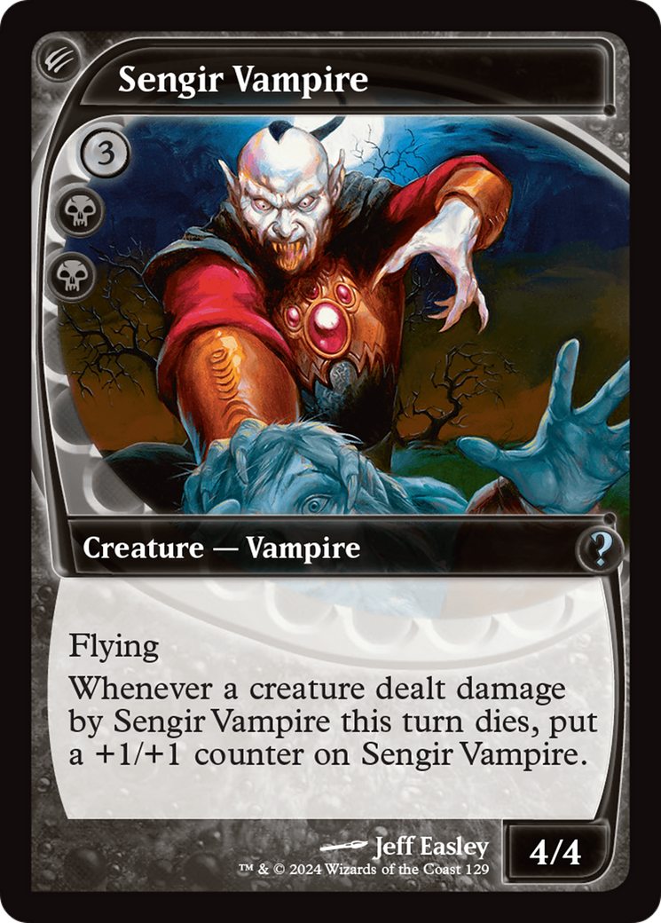 Sengir Vampire (Future Sight) [Mystery Booster 2] Magic: The Gathering