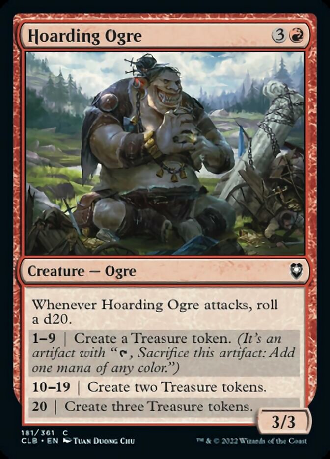 Hoarding Ogre [Commander Legends: Battle for Baldur's Gate] Magic: The Gathering