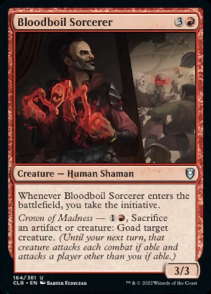 Bloodboil Sorcerer [Commander Legends: Battle for Baldur's Gate] Magic: The Gathering