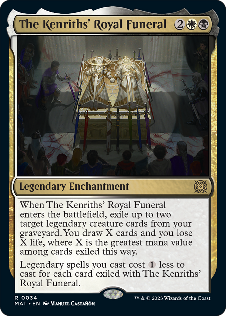 The Kenriths' Royal Funeral [March of the Machine: The Aftermath] Magic: The Gathering