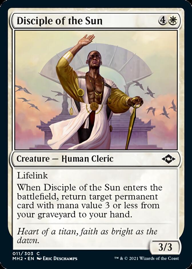 Disciple of the Sun [Modern Horizons 2] Magic: The Gathering