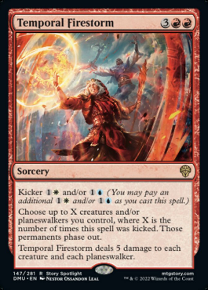 Temporal Firestorm [Dominaria United] Magic: The Gathering